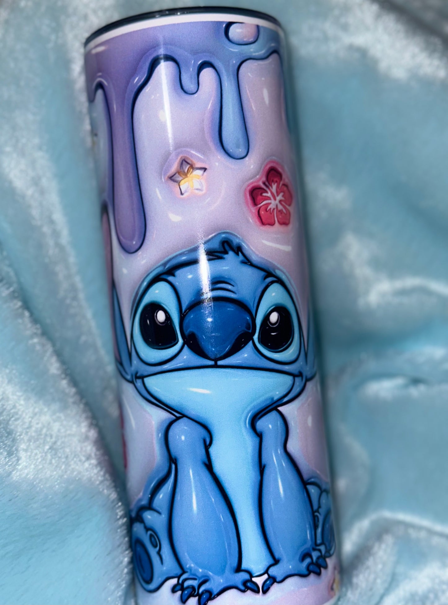 3D Puffy Stitch 20oz Tumbler